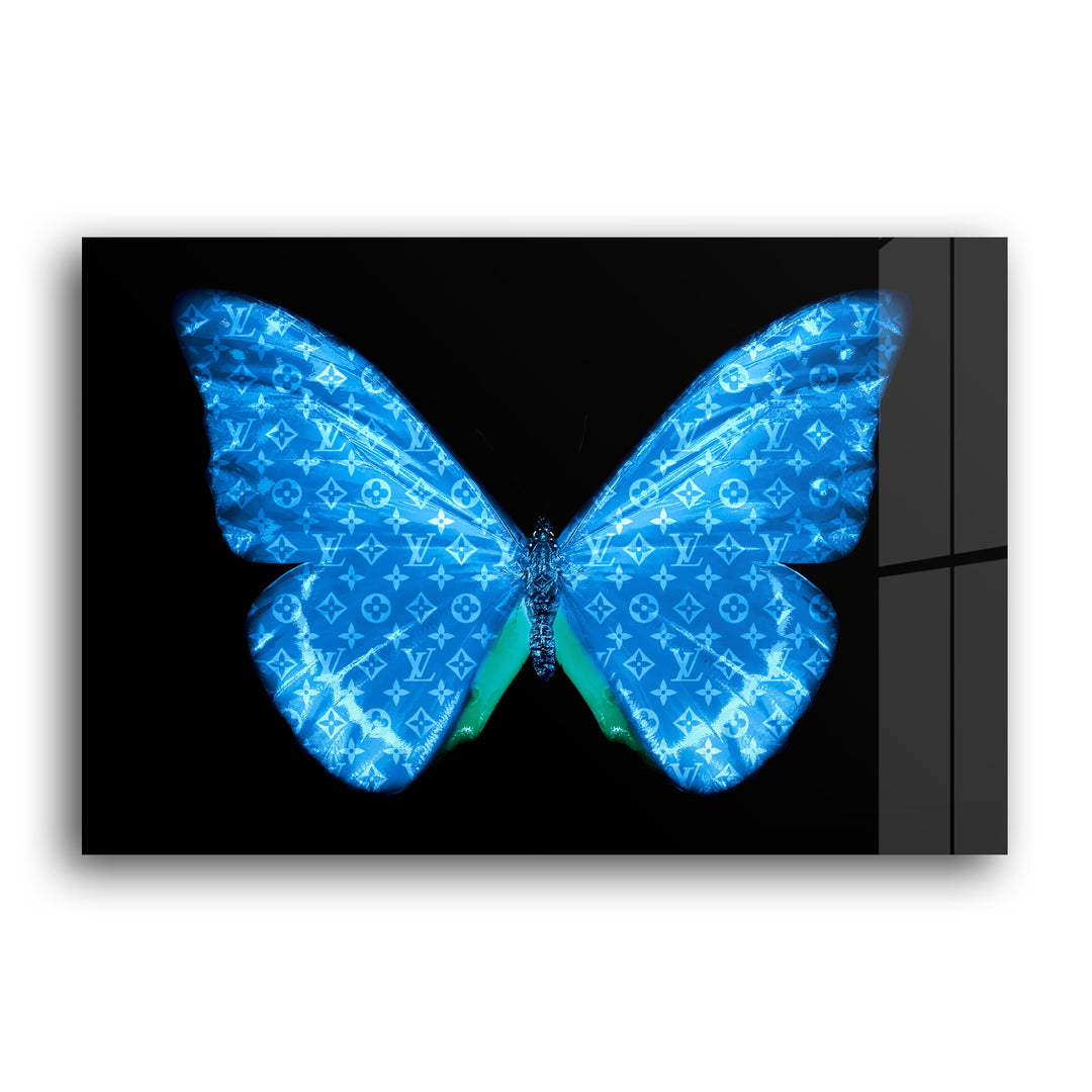 BLUE LV BUTTERFLY