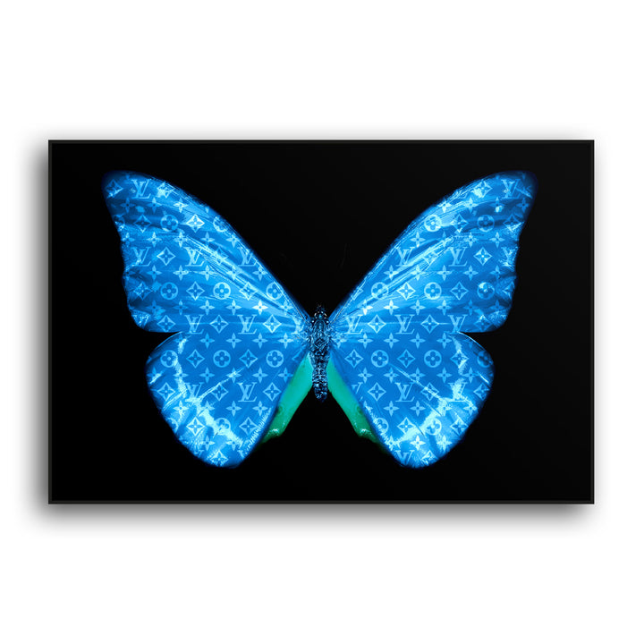 BLUE LV BUTTERFLY