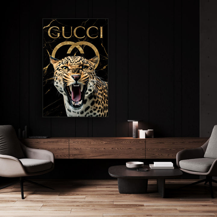 LUXURY GOLD ANIMAL LEOPARD