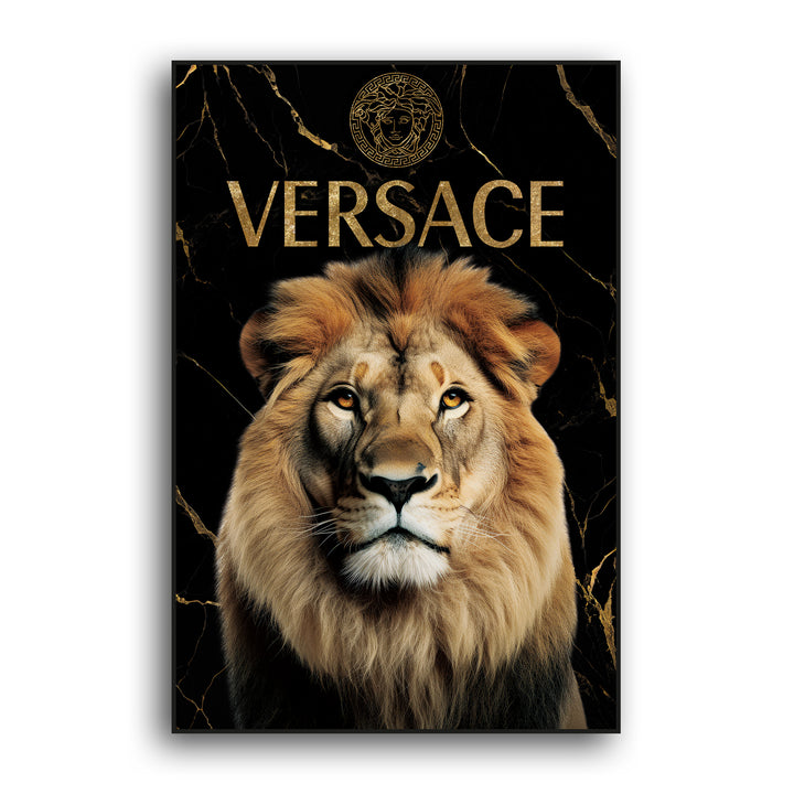 LUXURY GOLD ANIMAL LION