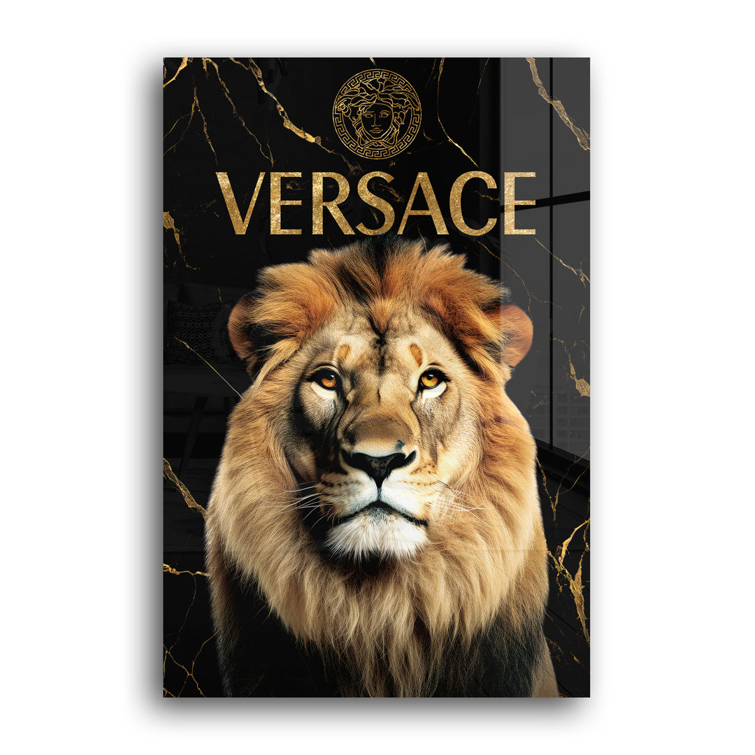 LUXURY GOLD ANIMAL LION